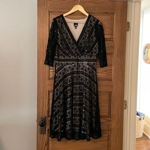 MELROSE evening cocktail dress. This will work for a cocktail or formal party.